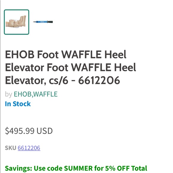 Ehob Bath & Body Ehob Waffle Foot Heel Elevator 345cx Poshmark